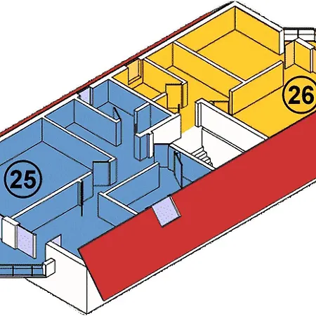 דירה Haus Kiek Ut 26 *